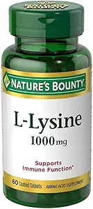 Nature's Bounty L-Lysine 1000 mg錠 60 ea (パッケージ 2)