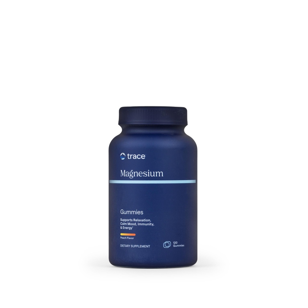 トレースミネラルマグネシウム84mg - 骨と心臓の健康サポートのためのChewableマグネシウムサプリメント - 免疫システムサポート - エイドリラックス&ヘルシー睡眠 - タンジェリン、120グミー(120のサービング)