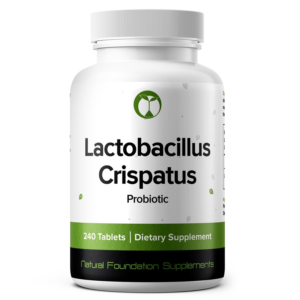 LactobacillusのCrispatusのプロバイオティック240のタブレット(4か月の供給)–研究された緊張LCR86 - 3つのビリオンCFU–消化器及び腟の健康サポート–GMPは証明しました(240のLactobacillusのCrispatus)