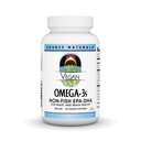 ソースナチュラルビーガンオメガ3s Epa-Dha * 300mg - 90Softfgels
