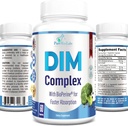 DIMの補足– 150mg DIM (diindolylmethane)、Broccoli、Calcium D-Glucarate及びBioperine -人の及び女性、エストロゲン、Menopauseのバランスのためのホルモンのバランス- 60のカプセル