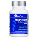 CanPrevのマグネシウムのビスGlycinate 200mgの穏やかな60の野菜の帽子、60日の供給、骨及び筋肉サポートのためのChelatedのマグネシウムの補足、消化しやすい、弛緩及び慰め、ビーガン、非GMO、砂糖を促進して下さい