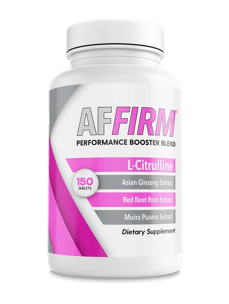 女性用栄養補助食品750mg 150錠(75日供給)用AFFIRMニトリクライドブースター | 血液循環を改善 | 博士が作成した