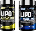 Nutrex Research Lipo 6 Intense と Nighttime AM/PM バンドル