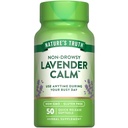 Nature's Truth Lavender Calm Softgels 経口サプリメント | 50 カウント | Non-Drowsy Herbal | 非GMO&グルテンフリー