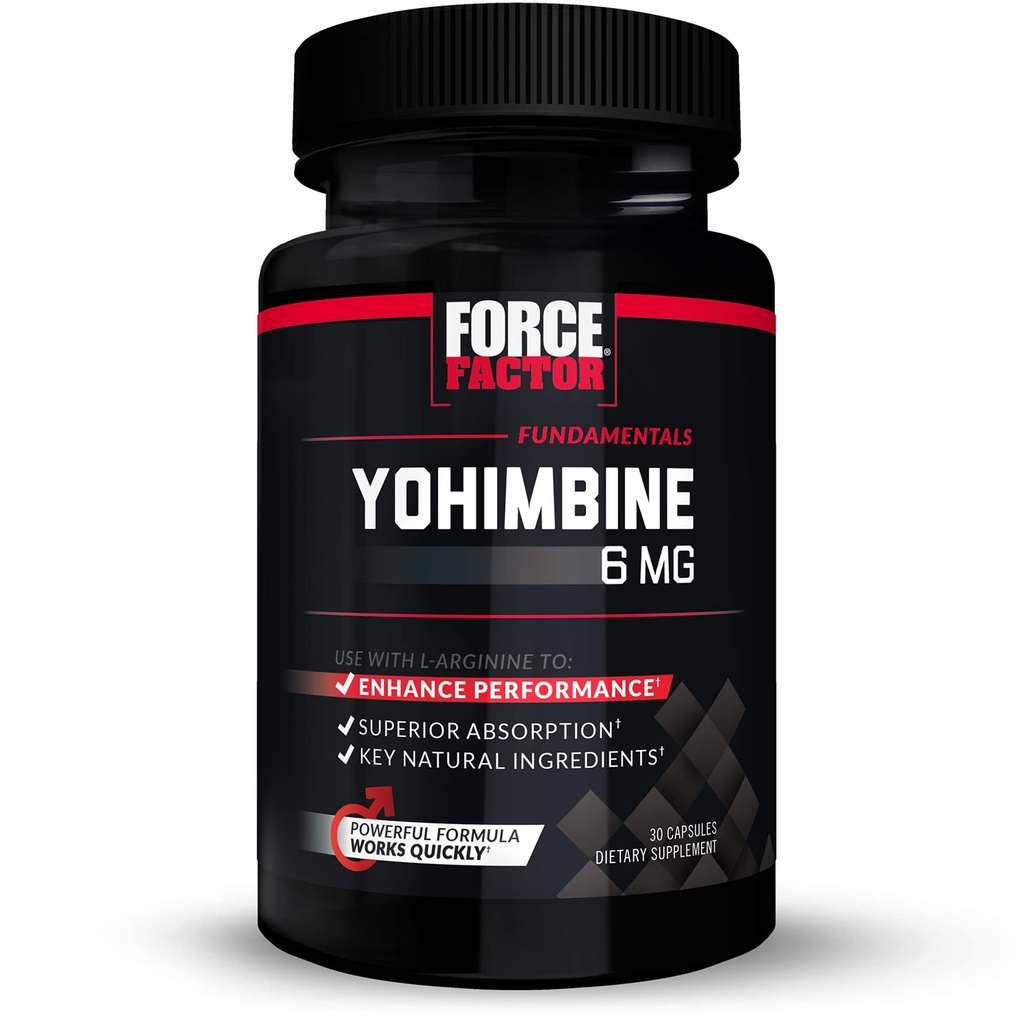 力率の男性のためのYohimbineの補足、性能を高めるために優秀な吸収のYohimbeの吠え声のエキス、キーの自然な原料、仕事の速い、30のカプセルとの6mg Yohimbineの吠え声