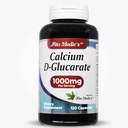 実験室 - カルシウム d グルカレート、カルシウム 1000mg -120 キャップ、カルシウム サプリメント - 更年期サポート - ホルモンハーモニー - 肝臓解毒 - 解毒 - 超高吸収カルシウム、カルシオ。