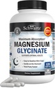 BioSchwartzのマグネシウムのGlycinate 500mgのカプセル(120の小型帽子)健康なNerves筋肉中心気分および睡眠サポートのための最高の吸収のマグネシウムの補足(Vegan、グルテンフリー、非GMO)