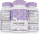 クラウド9 - すべての自然な睡眠補助サプリメント - ビタミンとハーブの処方をリラックス - 10mgメラトニンカルシウムマグニシウムL-テアニン5-HTP GABAセント。 John's Wort Ashwagandha Chamomile&more 60ビーガンカプセル