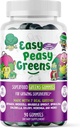 EasyPeasyGreensキッズのための毎日の野菜グミー - 90グリーングミー - ピッキーイーターは10本物の野菜エキスと100%ビーガンで作られた - で彼らの野菜をゲットするのに役立ちます