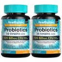 NewRhythm Probiotics 120億CFU 36の緊張、消化器の健康のための3イン-1 Probiotics及び酵素の免疫サポート、女性及び人のためのProbioticos、ビーガンは解放の補足、60ctを目標としました