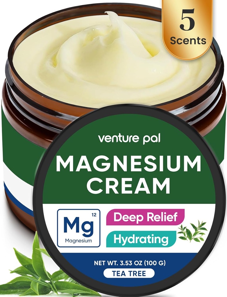 ベンチャー・パーム・マグネシウムのローション、睡眠、足のけいれん及び苦痛、筋肉弛緩、カルム、ココナッツ油、シア・バター及びHyaluronicの酸が付いている保湿の補足、子供のために安全