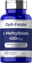 カルライルL Methylfolate 400 mcg | 120 ベジタリアン カプセル | 最適化・活性化 メチル フォーレート | 非GMO&グルテンフリー サプリメント | 最適化