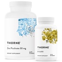 THORNE - ウェルネスエッセンシャル - 免疫と骨のサポートのための亜鉛&ビタミンD3コンボ - 60〜180のサービング
