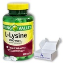 Lリジン1000mg-エッセンシャルアミノ酸錠、100ct(パッケージ1)