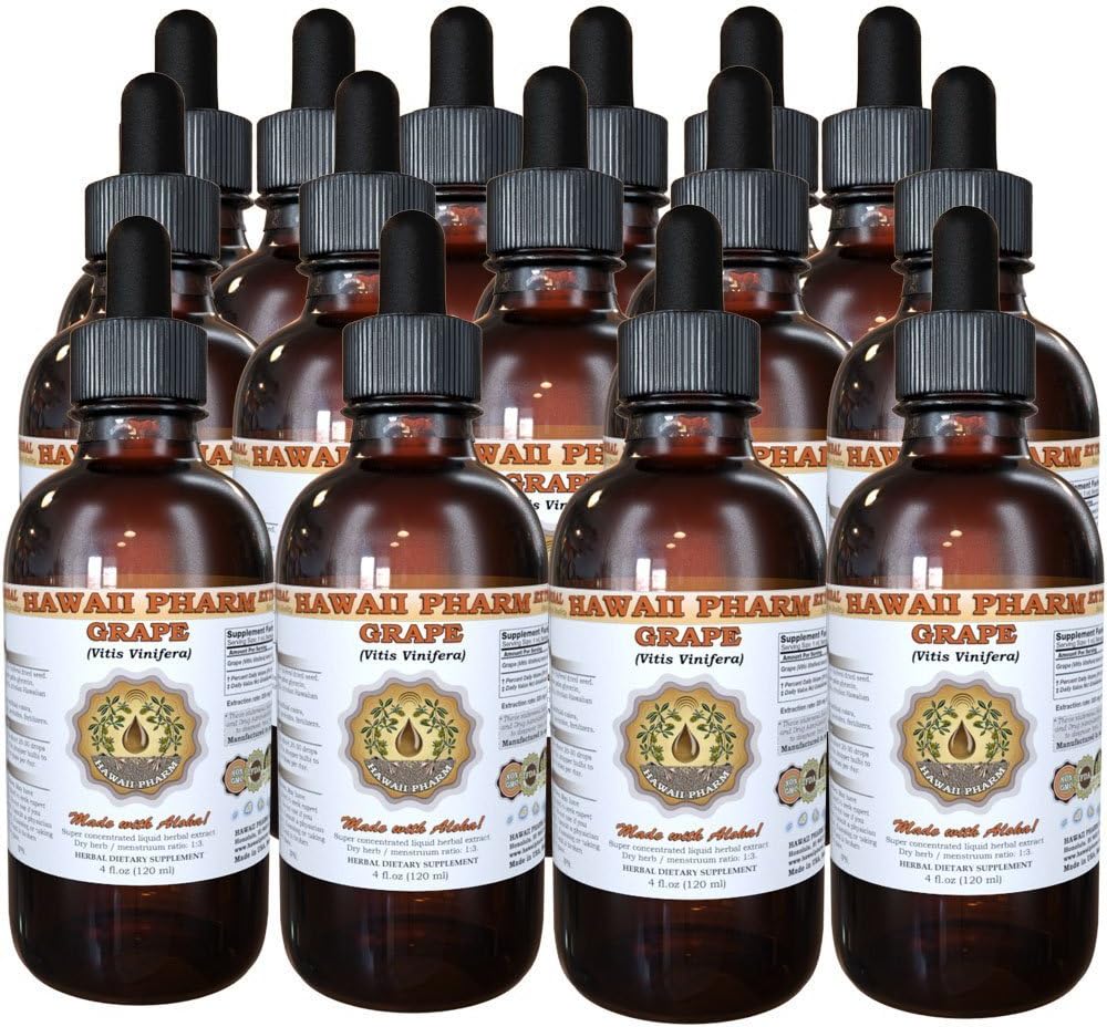 ブドウの液体のエキス、ブドウ(Viniferaの炎)の種のチンキの補足15x4のoz