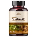 Shatavari カプセル 1000mg | オーガニック・シャタワリ 45 日の供給 | Vata & Pitta 用アーユルヴェーダハーブ (90 カプセル)