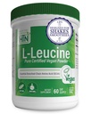 健康 栄養 純粋な L ロイシンパウダー 300g | 認定ビーガン | 発酵 | GMO ノン | 必須 BCAA | 第 3 回パーティ 試験 | 給餌ごとに 5 グラム | (60 食)
