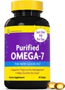 InnovixLabs精製オメガ7サプリメント - 210 mg Omega-7 Palmitoleic酸、メタボリズム&トリグリセリドサポート、エッセンシャル脂肪酸、IFOS承認、30 Softgels