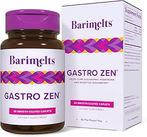 BariMelts Gastro Zen®(Gastro-AD®)とGLP-1のユーザーとBariatric患者 - ハーバーンリリーフ&ガットヘルスのPostbiotics - 60スムースコートカプレット(1ヶ月の供給)