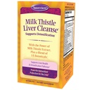 Nature's Secret Milk Thistle Liver Cleanse - 60錠 - 健康な肝臓機能と解毒をサポート - 18植物ブレンドターメリック、タンポ、ビート、アーティチョーク - 自然強力な抗酸化物質