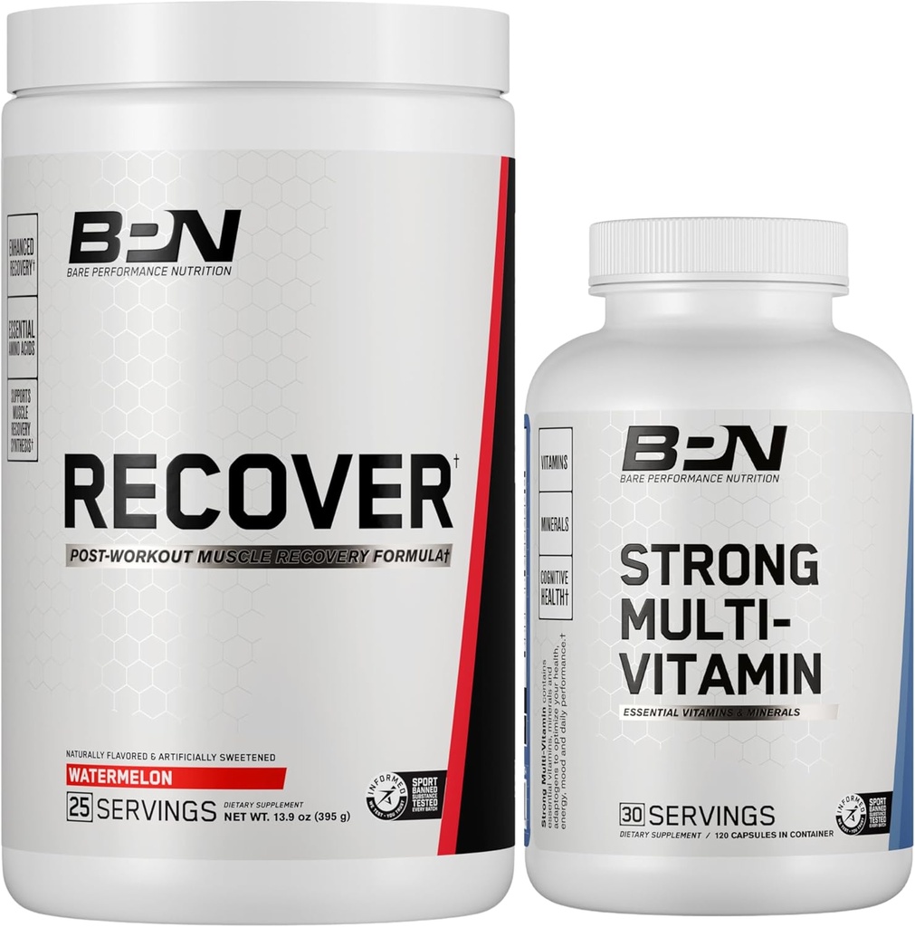 BARE PERFORMANCE NUTRITION BPNの回復及び強いMultivitaminの束