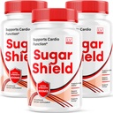 (3 Pack) Sugar Shield, Sugar Shield Blood Support, Sugar Shield Pills, Sugar Shield Capsules, Sugar Shield All Natural, SugarShield, Sugar Shield Advanced Formula, Sugar Shield Reviews, 90 Capsules