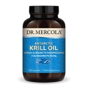 Mercola Antarctic Krill Oil - 1,000 mg - Omega-3 サプリメント with EPA&DHA - サポート脳、心臓、関節と免疫の健康 - GMOフリー、グルテンフリー&大豆フリー - 180カプセル(90の摂食)
