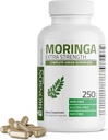Bronson Moringaの余分強さのカプセルのMoringa Oleiferaの粉、250の計算
