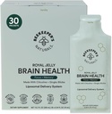 Nootropic Brain Supplement by Beekeeper's Naturals, 500mg Citocoline, Ginkgo Biloba, Bacopa Monnieri & Royal Jelly, Supports Focus & Memory, Easier Absorption, Plus a Tasty Vanilla Flavor, 30ct