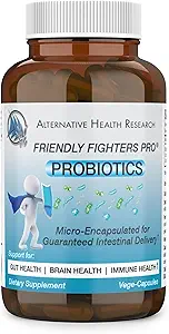親善ファイタープロ® プロバイオティック | 消化器・免疫健康 | 健康な炎症* & アレルギー救済* | マイクロ封入保証 | 1ヶ月供給 | 安全な毎日使用のための2億CFU