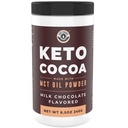Keto Cocoa | Keto ホットチョコレートドリンクミックスパウダー - 砂糖無料、タンパク質とMCTオイルパウダー付き低炭水化物
