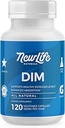 NewLife Naturals DIM Supplement 300mg, Women & Men - Hormonal Acne Pills, Menopause Relief | Healthy Estrogen Level | Hormonal Balance - 120Day Supply