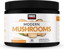 力率の現代きのこの粉、エネルギー、焦点、免除を支え、Cordyceps、トルコの尾、Chaga、Reishi、ライオンのマネ、椎茸、Unflavored、30のサービングとの消化を補って下さい