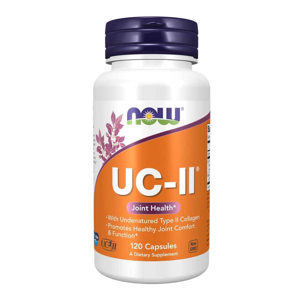 NOWサプリメント、UC-IIタイプIIコラーゲン、120ベジカプセル