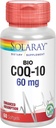 SOLARAY Bio CoQ-10 60 mg | 吸収性強化 | ビタミンA・E | ヘルシーハート&セルラーエネルギーサポート | 60 Softgels