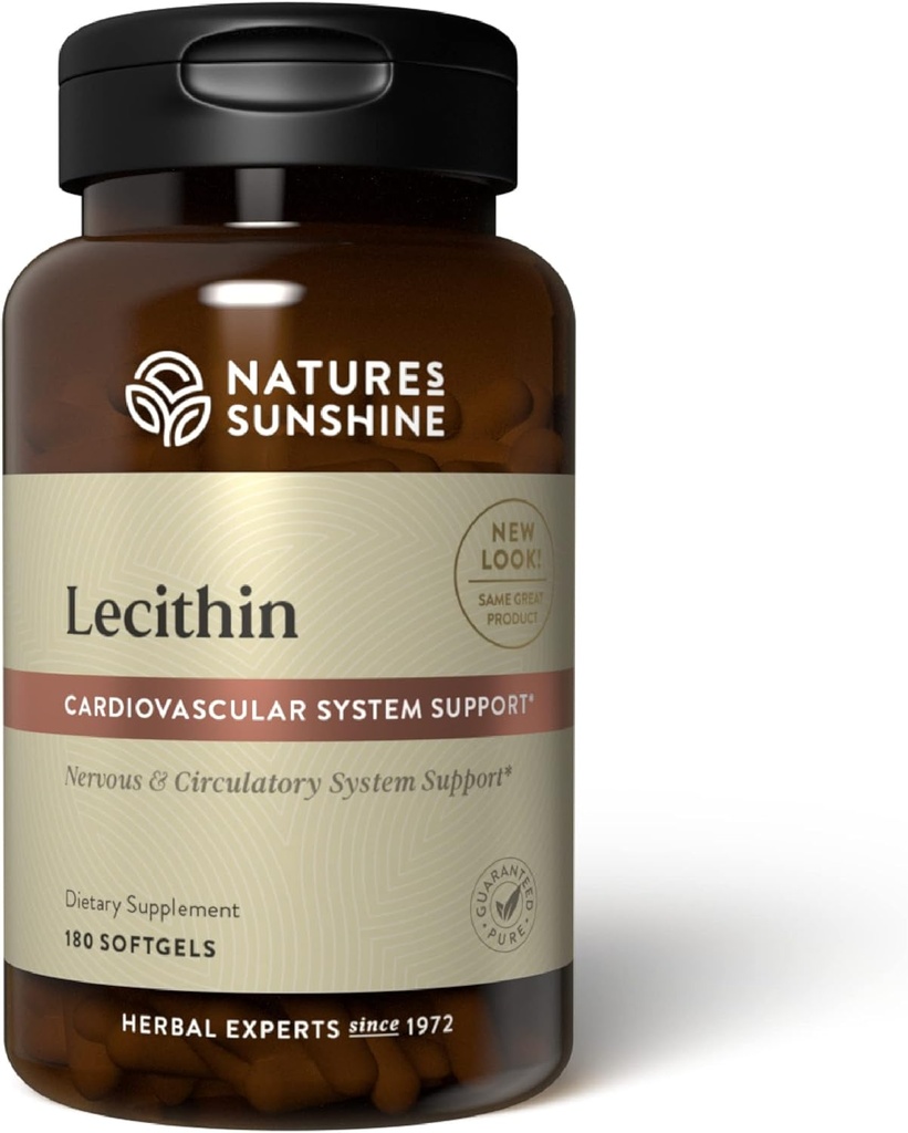 Nature's Sunshine Lecithin 180 ソフトゲル