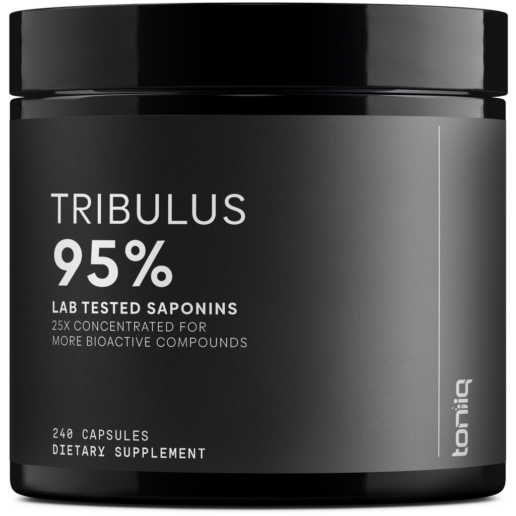 人のためのTribulus Terrestris - 95%のサポニンの超高い効力25:1のエキス- 1300mgの純粋で及び集中された方式-純度及び質のためにテストされる第三者の実験室- 240のカプセル