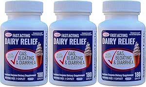 速い代理のLactase 540の小口の一般的なLactaseのカプレットごとの速い行為9000 FCCの単位