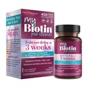 純度プロダクトMyBiotinのProClinical - 3週及び戦いのしわから始めるより厚い毛- MB40X特許を取られたBiotinのビタミンB7のマトリックスw/アスタキサンチン- 40Xのより溶性対の普通Biotin、30のベジのカプセル