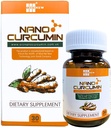 Nano Curcumin - 30 Capsules - Nano Technology Increases Absorption Up to 99.9%, Promotes Digestive System, Relieves Gastric and Beautifies The Skin