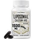LiposomalカルシウムAKGの補足1500のMG (アルファKetoglutaricの酸)、高い吸収、AAKG、長寿のためのCa AKG、年齢の防衛、細胞エネルギー、メタボリック機能、60のSoftgelsより有効な