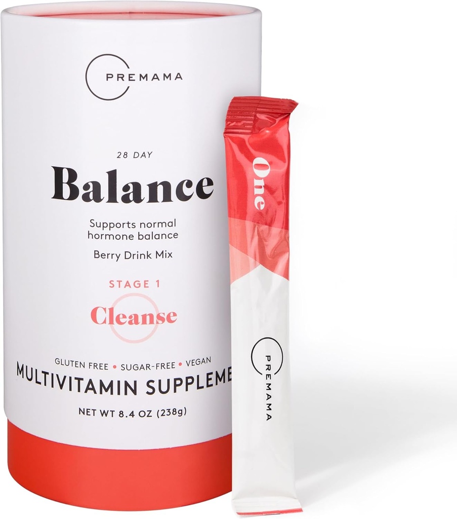 Premamaのホルモンのバランス、Multivitaminの補足、女性、砂糖のための粉の組合せのホルモン サポートおよびグルテンフリーの果実味、28の単一のサーブのパケット