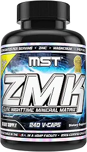 MST ZMKの夜間、多鉱物の補足、亜鉛、マグネシウム、トレースの鉱物、ATP BSCGは、240ボルトのカプセルのMillenniumのスポーツの技術証明しました