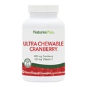 NaturesPlus超Chewableクランベリー - 90ラブベリータブレット - 尿路の健康を促進 - 非GMO、グルテンフリー - 45のサービング
