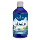 Nordic Naturals Arctic Cod Liver Oil、Strawberry - 8 oz - 1060 mg EPA&DHA - ハート&脳の健康、健康的な免疫、全体的なウェルネス - Non-GMO - 48 サービング