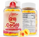 砂糖の自由なCoQ10 200mgはGmmies、5Xのよりよい吸収のCoQ10 w/ResveratrolのアルファLipoicの酸、Omega-3、ビタミンE、Cの細胞エネルギー、中心、頭脳および酸化防止のためのCoenzyme Q10を満たしました(1パック)