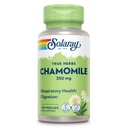 SOLARAY Chamomile、ダイジェスト、呼吸器トラクト、リラクゼーション、100便、100ベジキャップ
