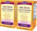 Nature's Secret Milk Thetle Liver Cleanse - 健康な肝臓機能と解毒 -18 植物ブレンド ターメリック、タンポ、ビート、アーティチョーク - 自然強力な抗酸化剤(パッケージ 2)