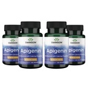 Swanson Apigenin-Bioflavonoidの補足の自然な前立腺サポート-Metabolism及びNerveの健康サポートは睡眠及び弛緩90帽子、50mg各4のパックを支えます